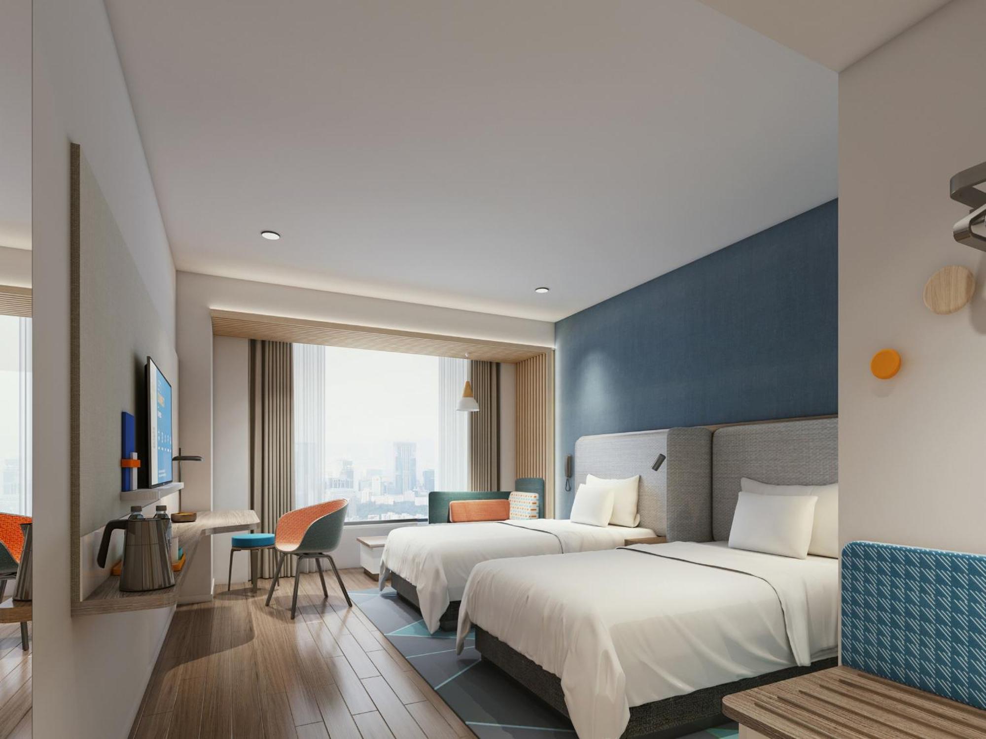 Holiday Inn Express Lanzhou New Area By Ihg Dış mekan fotoğraf