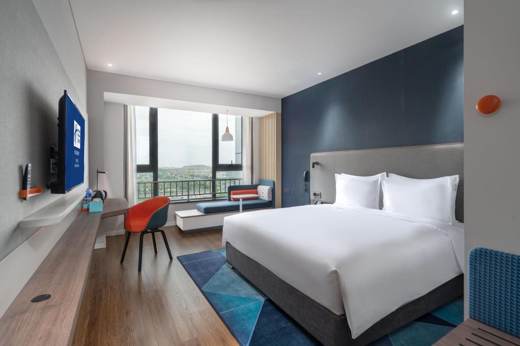 Holiday Inn Express Lanzhou New Area By Ihg Dış mekan fotoğraf