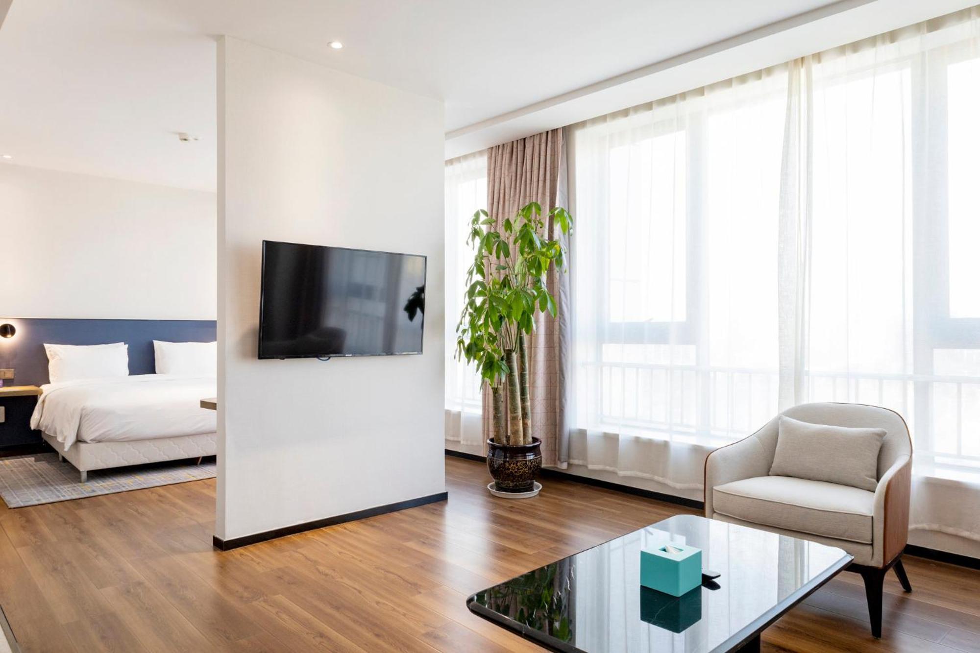 Holiday Inn Express Lanzhou New Area By Ihg Dış mekan fotoğraf