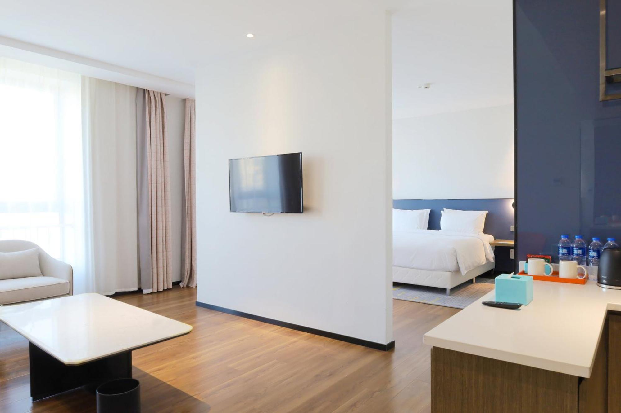Holiday Inn Express Lanzhou New Area By Ihg Dış mekan fotoğraf